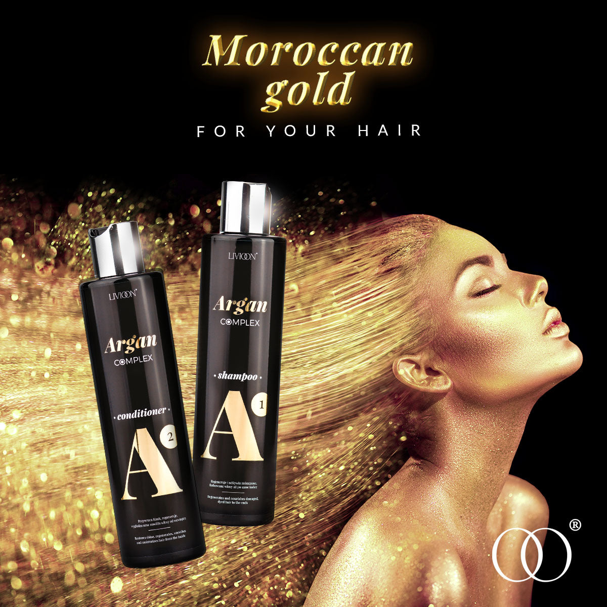 Livioon Argan Complex - Σετ Σαμπουάν (250ml) & Conditioner (250ml)