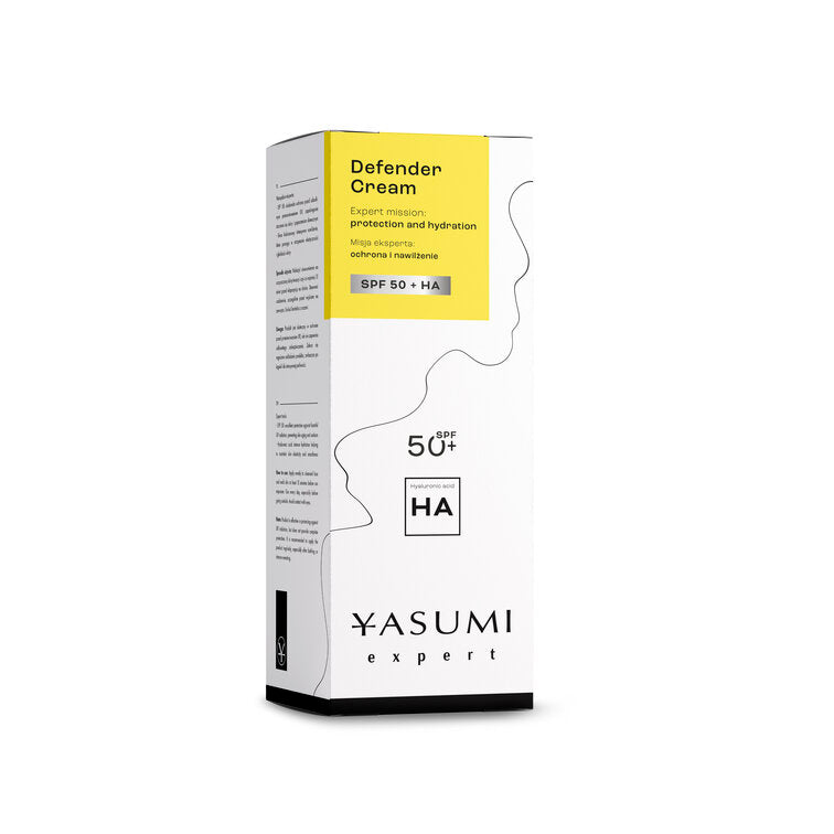 🇯🇵 Αντηλιακή Κρέμα Προσώπου - Defender Cream SPF 50 + HA
