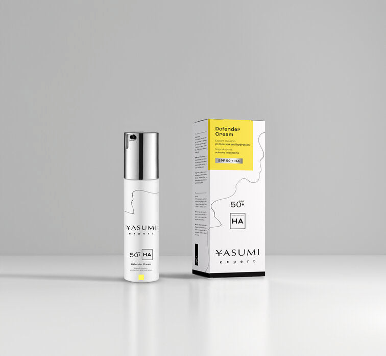 🇯🇵 Αντηλιακή Κρέμα Προσώπου - Defender Cream SPF 50 + HA