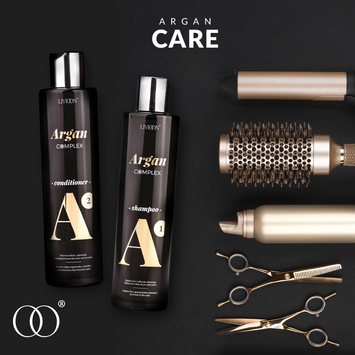 Livioon Argan Complex - Σετ Σαμπουάν (250ml) & Conditioner (250ml)