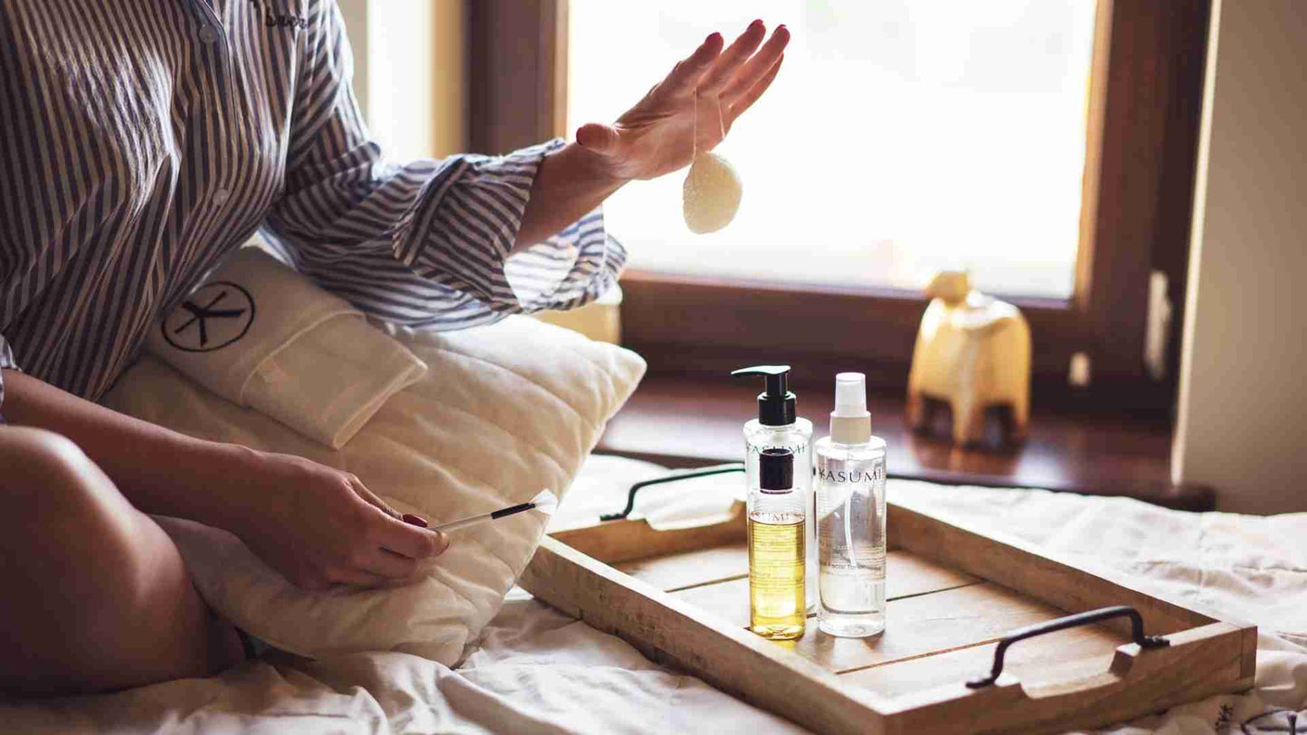 🇯🇵 Yasumi®️ – Σειρά Περιποίησης Προσώπου με Ρύζι (5 Προϊόντα)