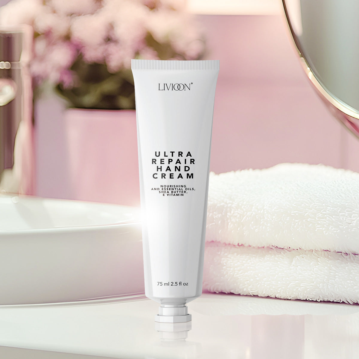 Κρέμα Χεριών Αντιγήρανσης & Λεύκανσης 75ml – Livioon