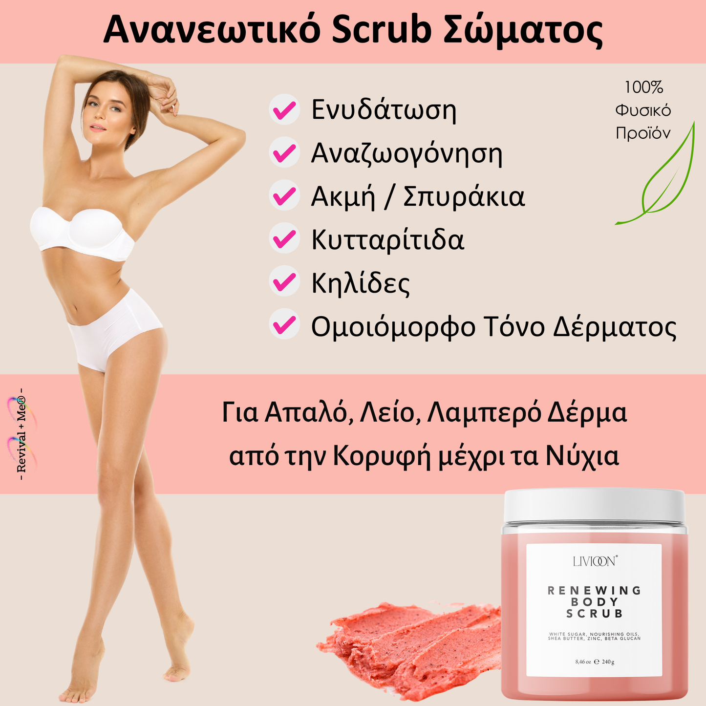 Ανανεωτικό Scrub Σώματος – 240gr