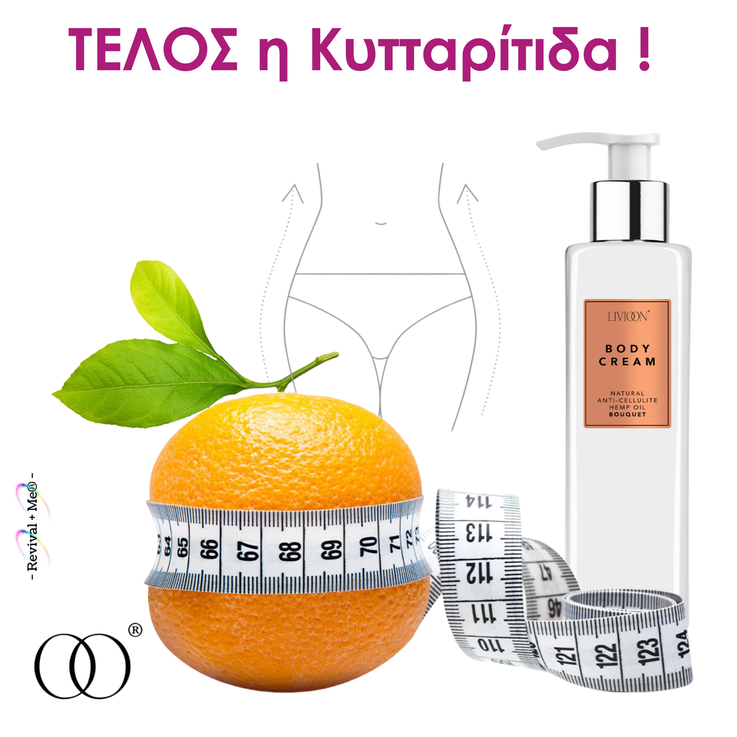 Κρέμα Σώματος κατά της Kυτταρίτιδας & Χαλάρωσης - 200ml