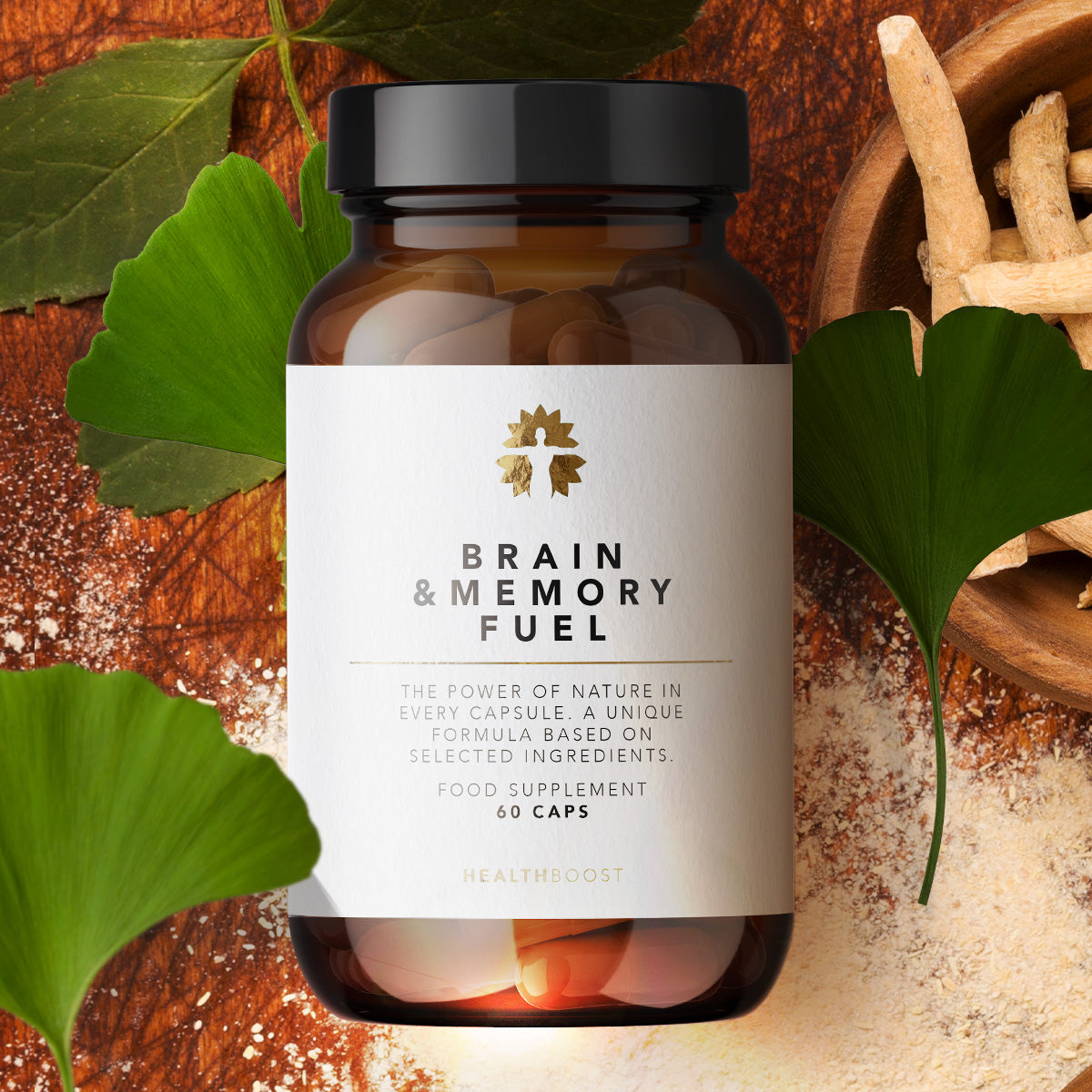 Brain & Memory Fuel 60 Κάψουλες – Εστίαση & Υποστήριξη Μνήμης