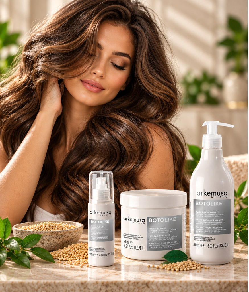 Arkemusa Botolike Plumping Σετ Μαλλιών – Όγκος & Δύναμη για Λεπτά & Κατεστραμμένα Μαλλιά
