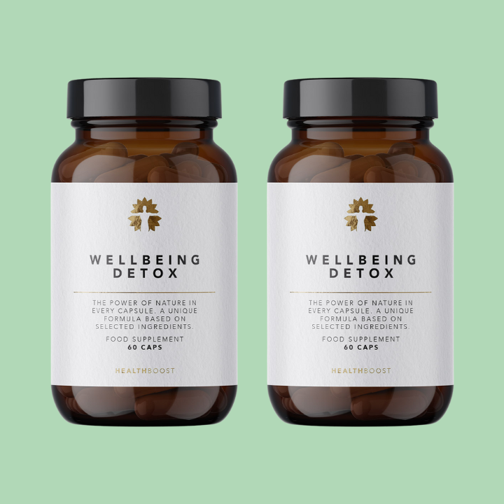 2 x Wellbeing Detox®️ - 120 Κάψουλες