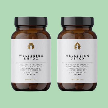 2 x Wellbeing Detox®️ - 120 Κάψουλες