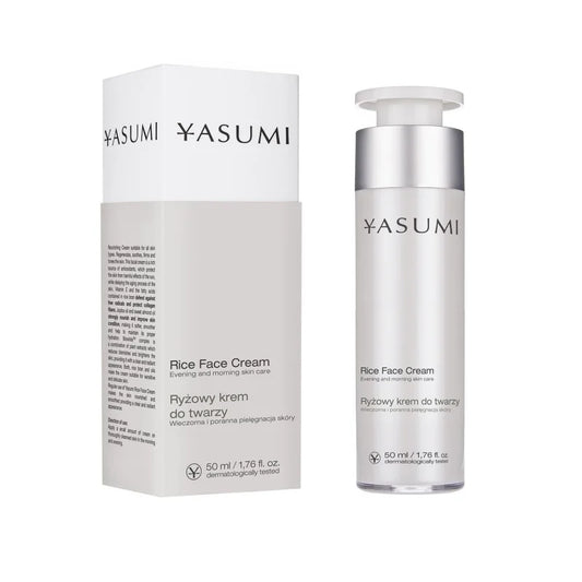 🇯🇵 Yasumi – Κρέμα Προσώπου με Ρύζι (24ώρη) – 50ml