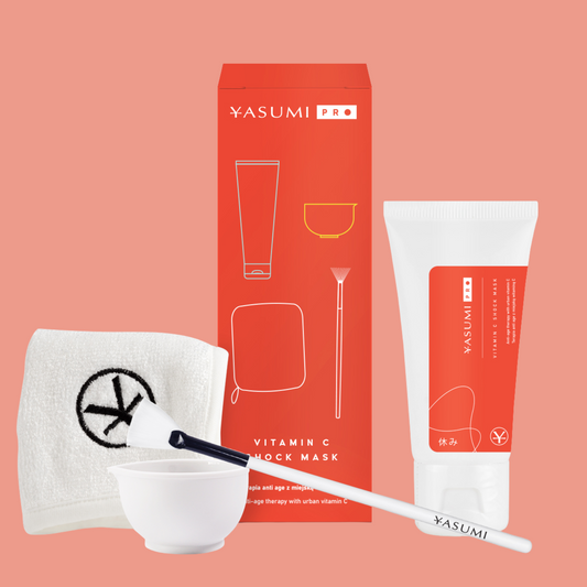 🇯🇵 Yasumi - Αντιγηραντική Μάσκα Προσώπου με Βιταμίνη C - 50ml