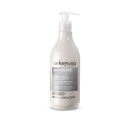 Arkemusa Botolike Plumping Σαμπουάν – Όγκος & Δύναμη για Λεπτά & Κατεστραμμένα Μαλλιά, 500 ml
