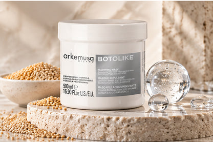 Arkemusa Botolike Plumping Μάσκα Μαλλιών – Όγκος & Δύναμη για Λεπτά & Κατεστραμμένα Μαλλιά, 500 ml
