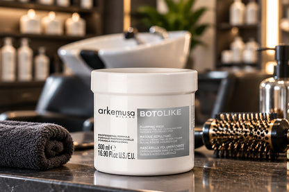Arkemusa Botolike Plumping Μάσκα Μαλλιών – Όγκος & Δύναμη για Λεπτά & Κατεστραμμένα Μαλλιά, 500 ml