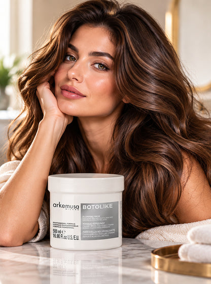 Arkemusa Botolike Plumping Μάσκα Μαλλιών – Όγκος & Δύναμη για Λεπτά & Κατεστραμμένα Μαλλιά, 500 ml